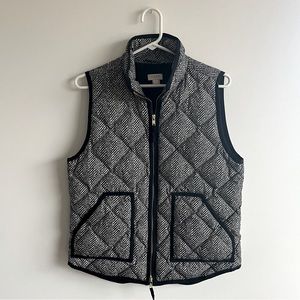 J. Crew Herringbone Vest
